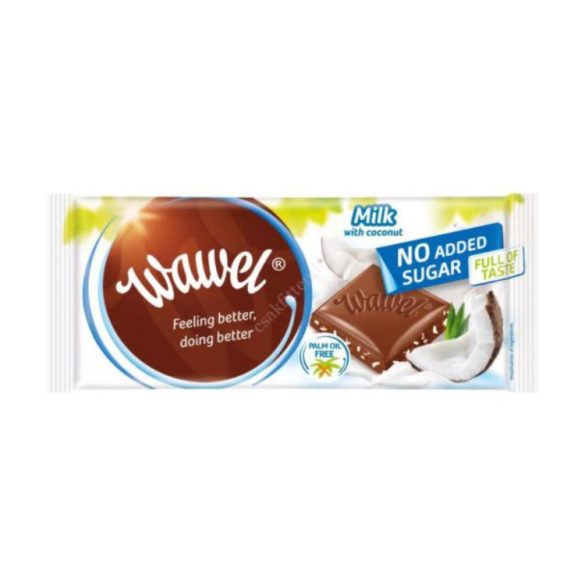 Wawel tejcsokoládé hozzáadott cukor nélkül 100 g