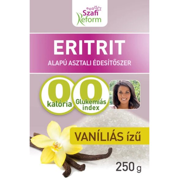 Szafi Reform Vaníliás ízű eritrit 250 g