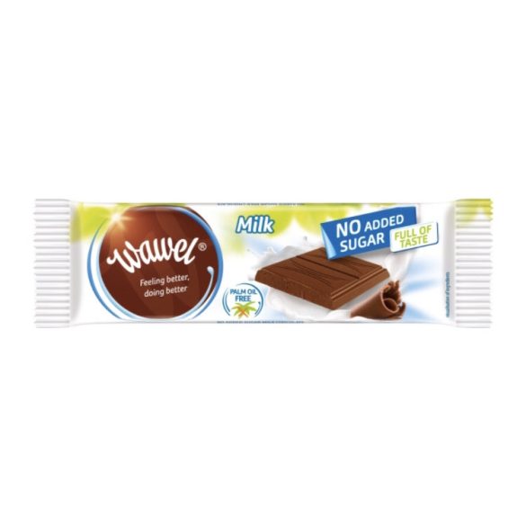 Wawel tejcsokoládé hozzáadott cukor nélkül 30 g