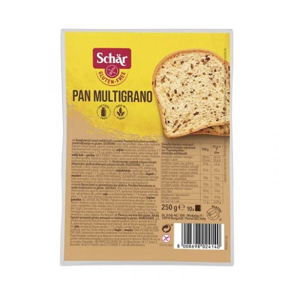 Schär Pan Multigrano kenyér 250 g