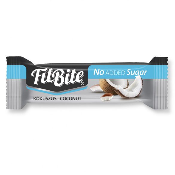 FitBite Kókuszos szelet édesítőszerrel 28 g