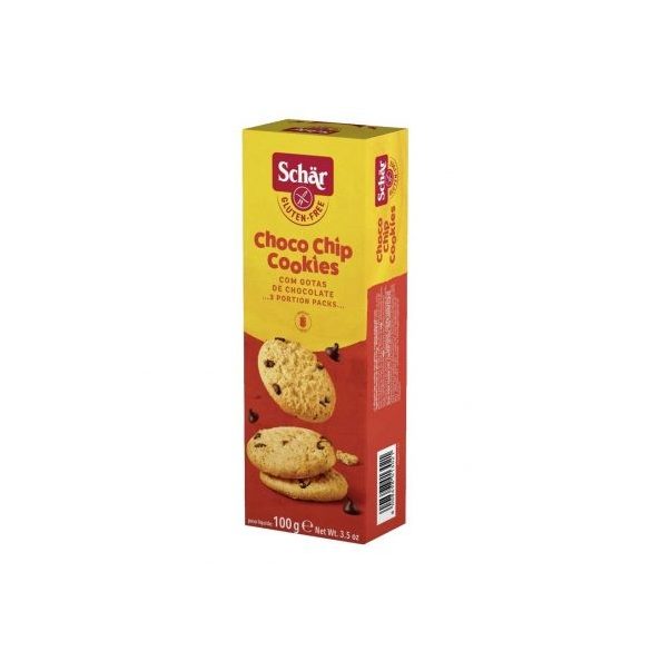 Schär Choco Chip Cookie csokidarabos keksz 100 g