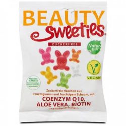   Beaty Sweeties  Gluténmentes, Cukormentes Gumicukor Nyuszik 125g