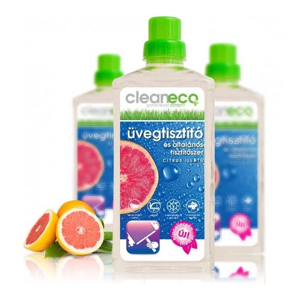 Cleaneco üvegtisztító és általános tisztítószer 1000 ml