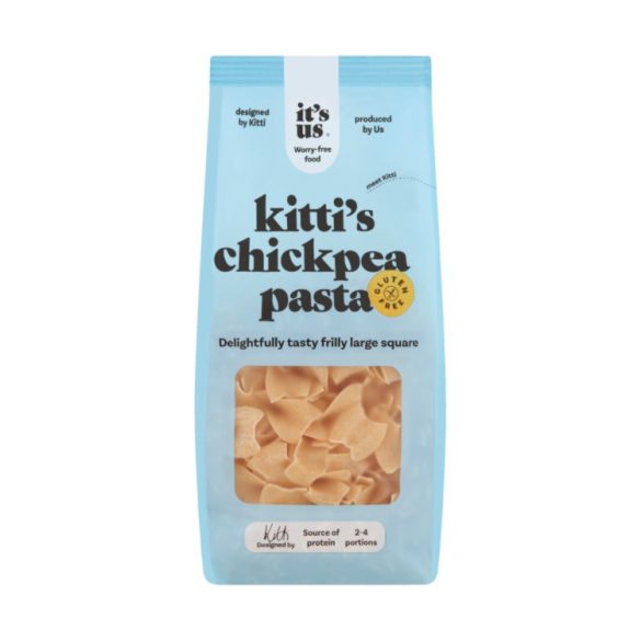 It's us Kitty's Chickpea pasta Csicseriborsó fodros nagy kocka 250 g