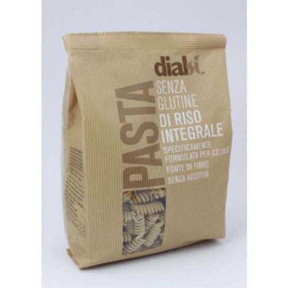 Dialsí Fusilli tészta barna rizslisztből 400 g